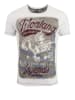 KEY LARGO Shirt "Montana" in Weiß