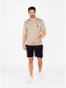 KEY LARGO Shirt "Believe" in Beige