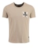 KEY LARGO Shirt "Believe" in Beige