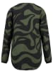 KEY LARGO Bluse "Wind" in Schwarz/ Khaki