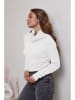 Soft Cashmere Rollkragenpullover in Weiß