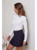 Soft Cashmere Pullover in Weiß