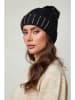 Soft Cashmere Czapka w kolorze czarnym