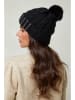 Soft Cashmere Mütze in Schwarz
