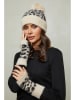 Soft Cashmere Wanten beige/zwart/bruin