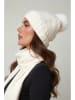 Soft Cashmere 3-delige set: sjaal, muts en handschoenen wit