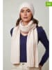 Soft Cashmere 2tlg. Set: Mütze und Schal in Beige
