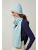 Soft Cashmere 2-delige set: muts en sjaal turquoise