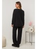 Soft Cashmere 2tlg. Outfit in Schwarz