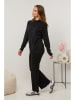 Soft Cashmere 2tlg. Outfit in Schwarz