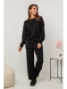 Soft Cashmere 2-delige outfit zwart