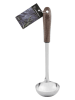 Stanley Rogers Soeplepel zilverkleurig/bruin - (L)29 cm