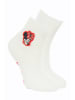 Disney Minnie Mouse 2tlg. Set: Pyjama und Socken "Minnie" in Creme/ Rot