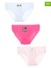 Harry Potter 3er-Set: Slips "Harry Potter" in Weiß/ Pink/ Rosa
