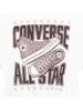 Converse Koszulka w kolorze biało-brązowym