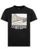 Converse Shirt in Schwarz/ Creme