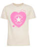 Converse Shirt in Creme/ Pink