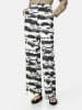 TAIFUN Hose in Creme/ Schwarz