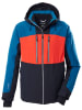 Killtec Ski-/ Snowboardjacke "KSW 465" in Dunkelblau/ Orange