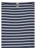 Sublevel Shirt in Dunkelblau/ Weiß