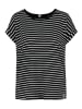 Sublevel Shirt in Schwarz/ Weiß