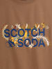 Scotch & Soda Koszulka w kolorze jasnobrązowym
