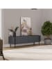 Evila TV-meubel "Herman" grijs - (B)160 x (H)45,6 x (D)31,4 cm