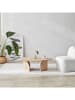 Evila Couchtisch ''Rock'' in Hellbraun - (B)100 x (H)35 x (T)60 cm