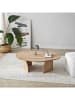 Evila Couchtisch ''Rock'' in Hellbraun - (B)100 x (H)35 x (T)60 cm