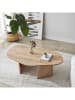 Evila Couchtisch ''Rock'' in Hellbraun - (B)100 x (H)35 x (T)60 cm