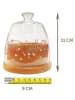 Violeta Home Voorraadglas transparant - (H)11 x Ø 9 cm