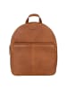 Burkely Leder-Rucksack in Hellbraun - (B)27 x (H)31 x (T)11 cm