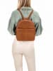 Burkely Leder-Rucksack in Hellbraun - (B)27 x (H)31 x (T)11 cm
