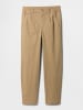 GAP Spodnie chino w kolorze jasnobrązowym