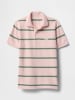 GAP Koszulka polo w kolorze jasnoróżowo-oliwkowym