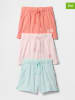 GAP 3er-Set: Sweatshorts in Hellblau/ Rosa/ Orange
