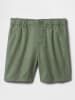 GAP Leinenshorts in Grün