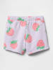 GAP Sweatshort paars/lichtroze/groen