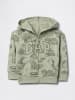 GAP Sweatjacke in Khaki