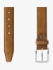 Michaelis Leren riem lichtbruin