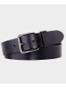 Michaelis Leren riem zwart