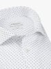 PROFUOMO Blouse wit/lichtblauw/zwart