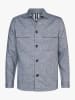 PROFUOMO Blouse donkerblauw/wit
