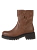Sixth Sens Leder-Boots in Hellbraun
