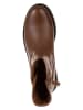 Sixth Sens Leder-Boots in Hellbraun