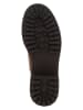 Sixth Sens Leder-Boots in Hellbraun