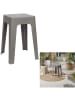 Ethnical Life Hocker in Grau - (B)34,5 x (H)47 x (T)34,5 cm