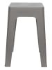 Ethnical Life Hocker w kolorze szarym - 34,5 x 47 x 34,5 cm