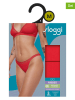 Sloggi 2-delige set: strings rood