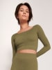 Sloggi Longsleeve in Oliv